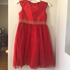 Girls Red Cherokee dress size 10/12
